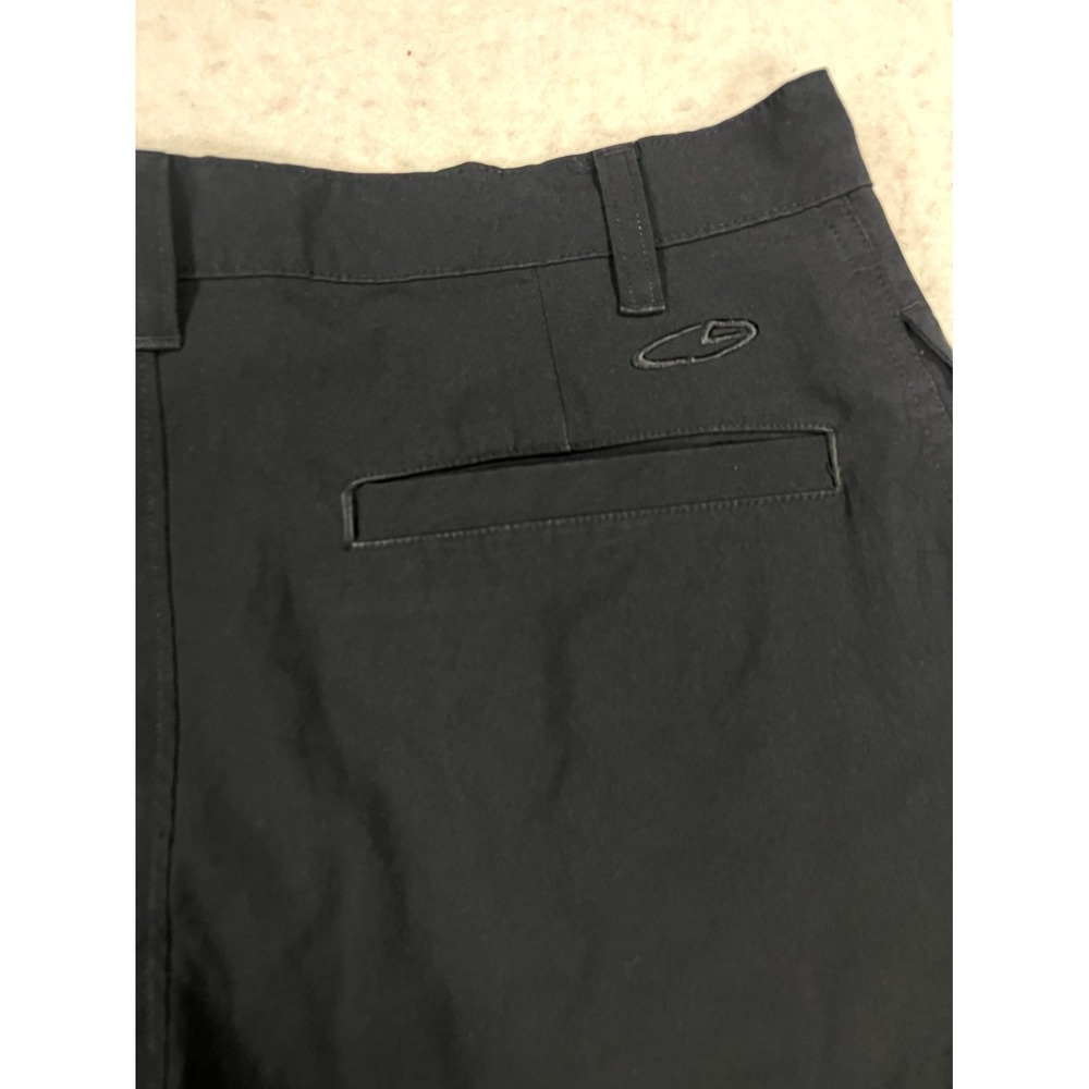 C9 By Champion Golf Shorts Mens 30W‎ Black Logo Performance Flat Front Casual - Picture 3 of 9